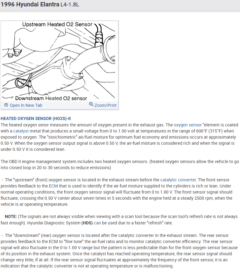 Check Engine Light Oxygen Sensor? Hi. I Have a Quick Question.