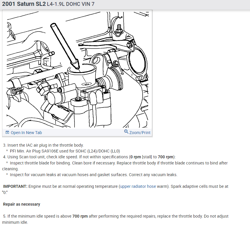 Engine Idles Too High? the Car Starts Fine and Runs Fine as Well...