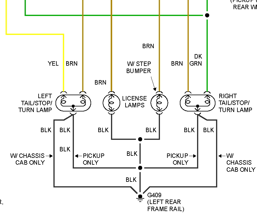 Gmc Trailer Light Wiring Diagram from www.2carpros.com