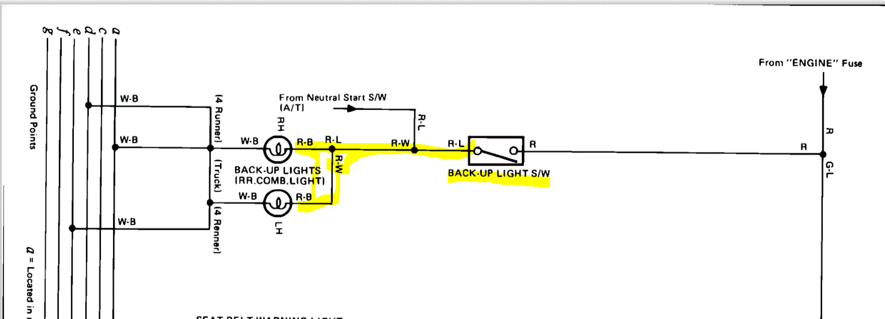 Back Up Lights for Trailer I Want to Hook Up Back Up Lights on