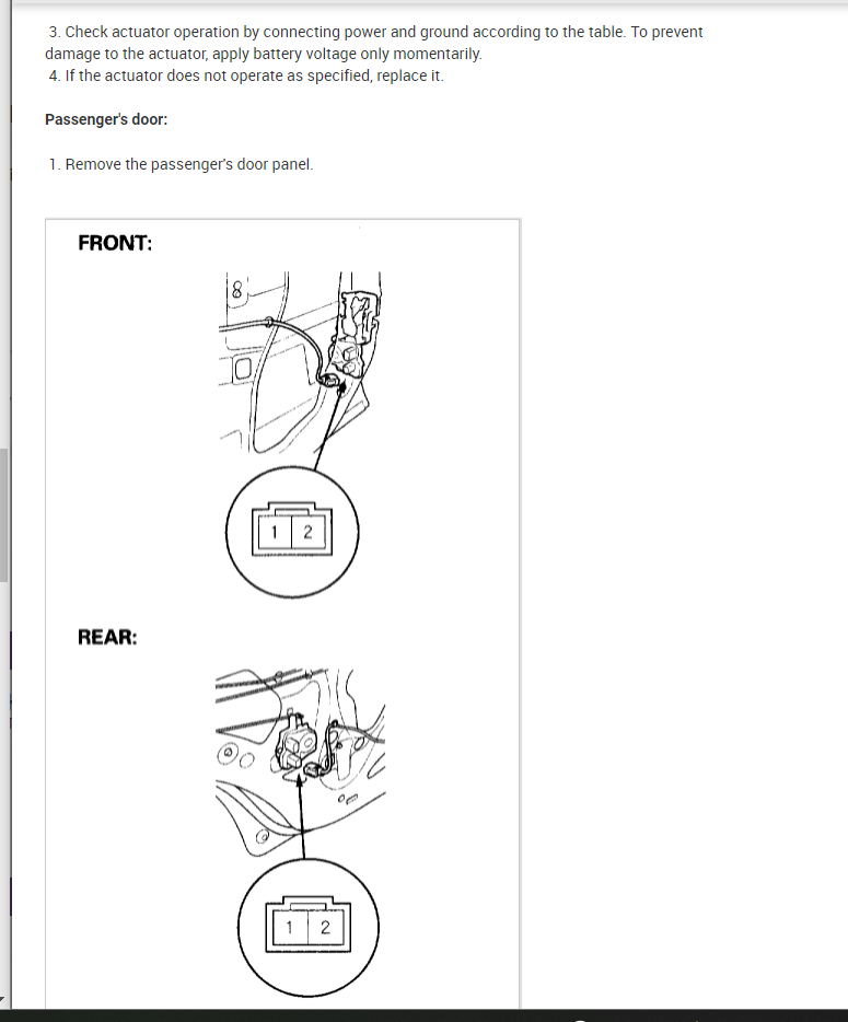 Power Door Locks Not Working? How to Repair the Power, Page 2