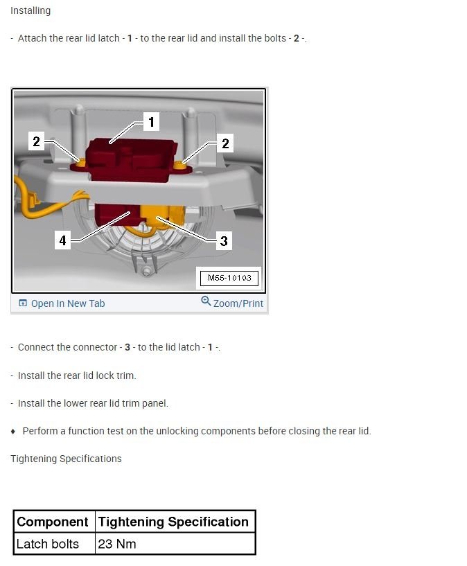 Trunk Not Opening Properly the Only Way to Open the Trunk of My