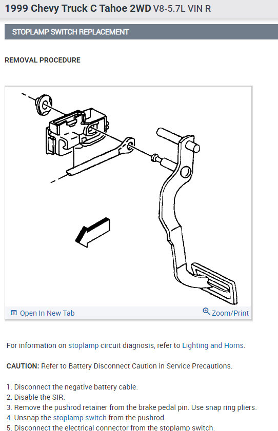 Brake Light Switch? How Do You Install This Switch That Is Under