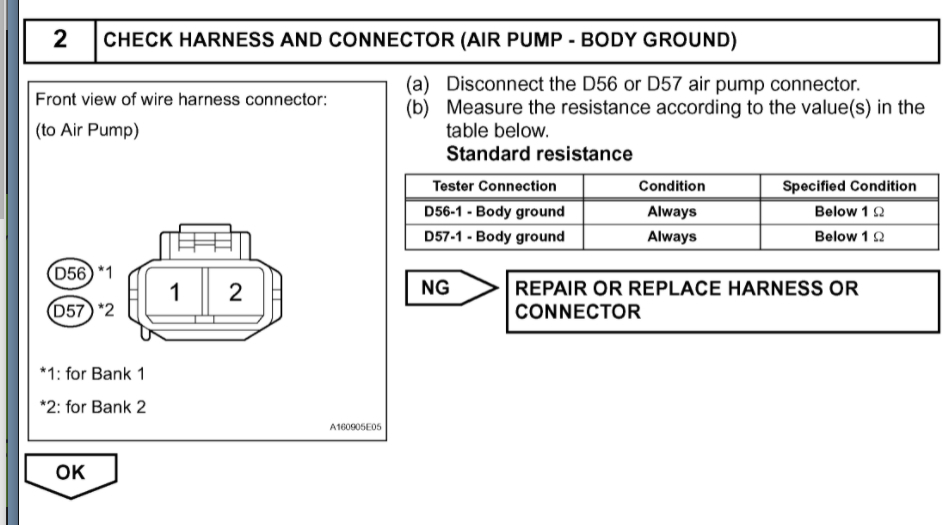 Code P0419, Secondary Air Injection System Relay "B" Circuit