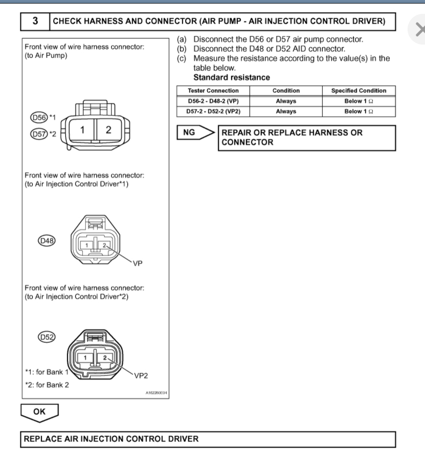 Code P0419, Secondary Air Injection System Relay "B" Circuit
