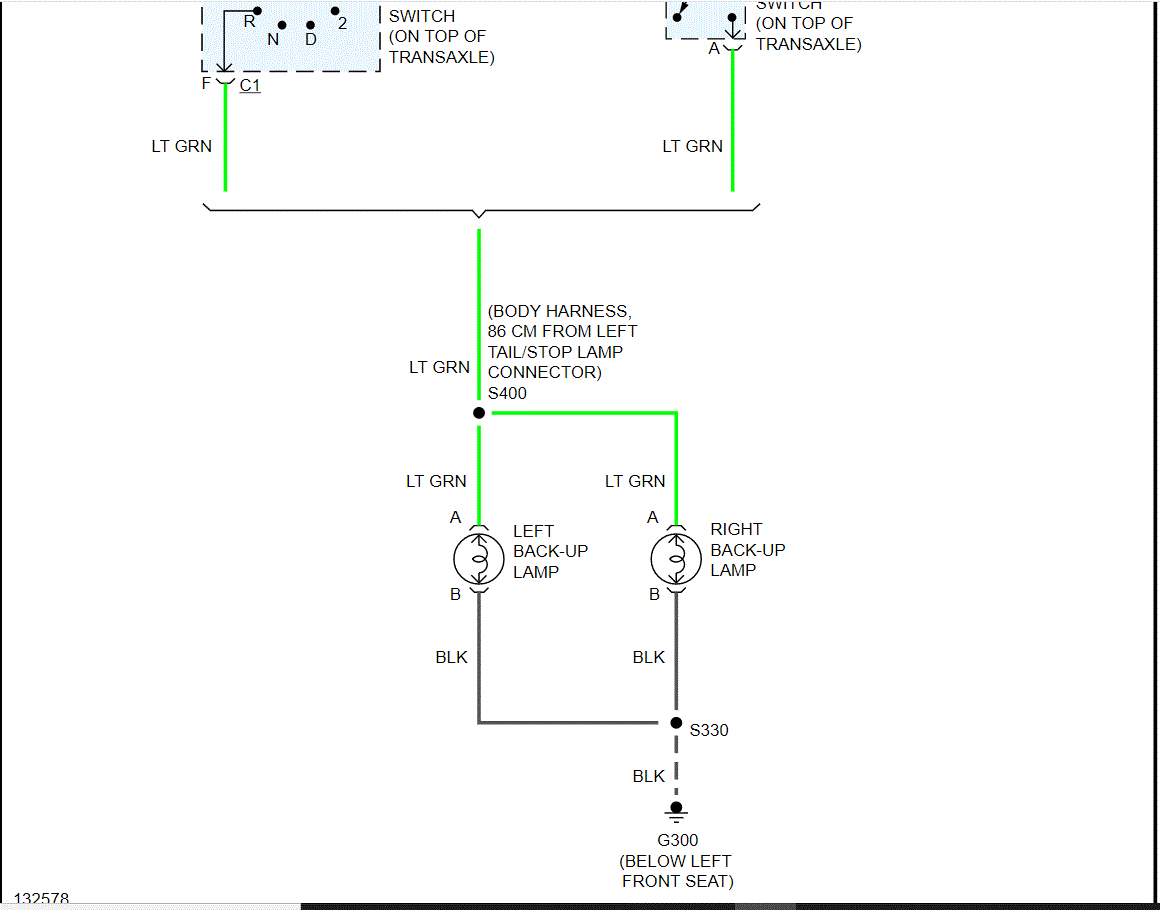 Reverse Lights Do Not Work I Checked the Switch on the