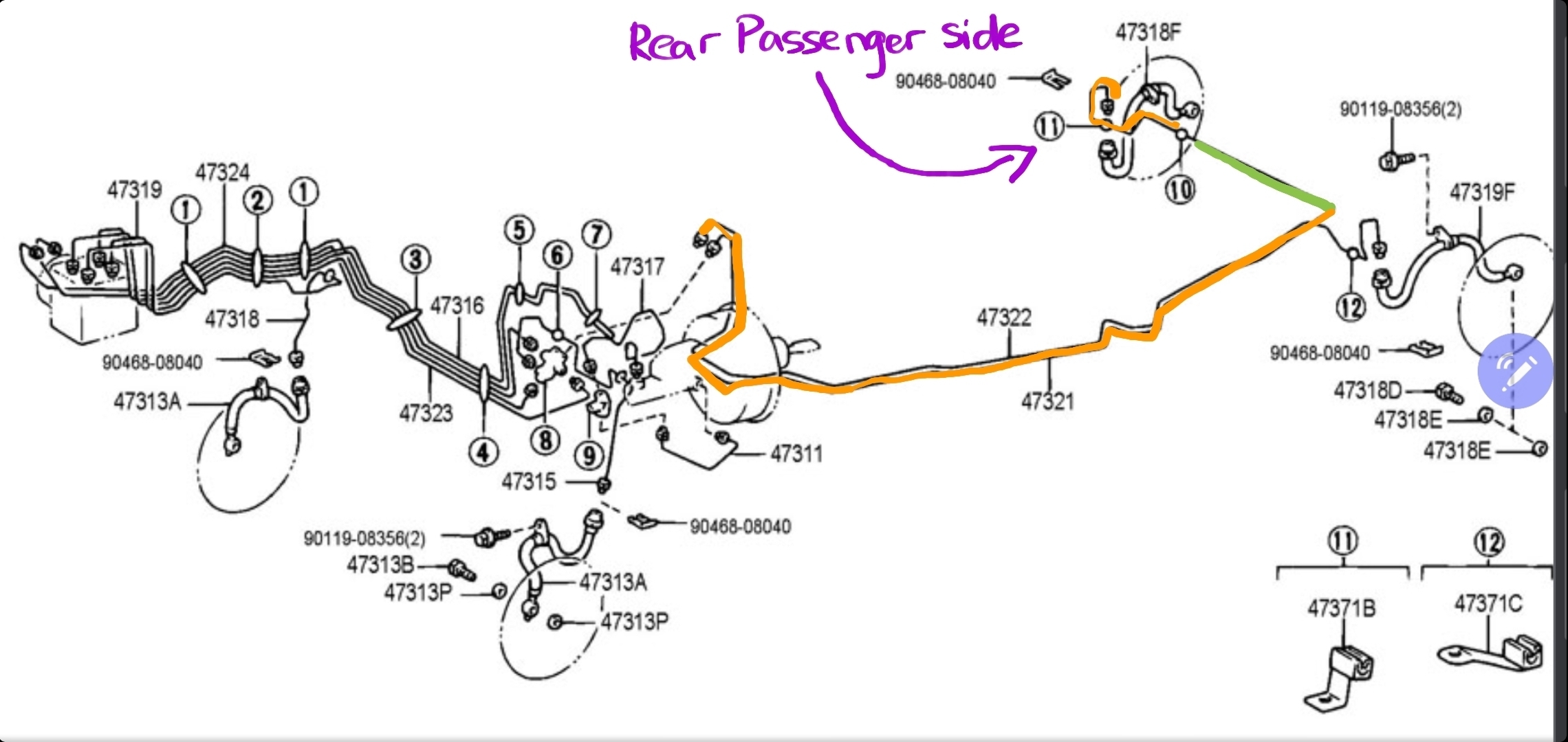 Brake Line Replacement I Have a Leakage on the Rear Passenger