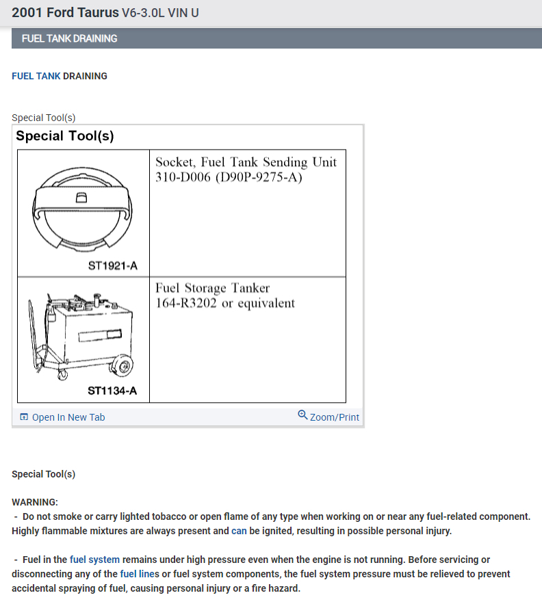 Best Way to Remove Water From a Gas Tank?