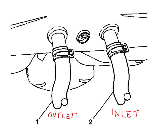 Chevy Heater Hose Routing Diagram