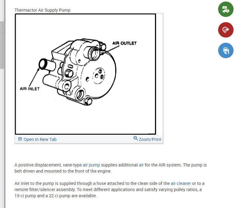 Smog Pump/air Diverter Valve I've Read Online That There