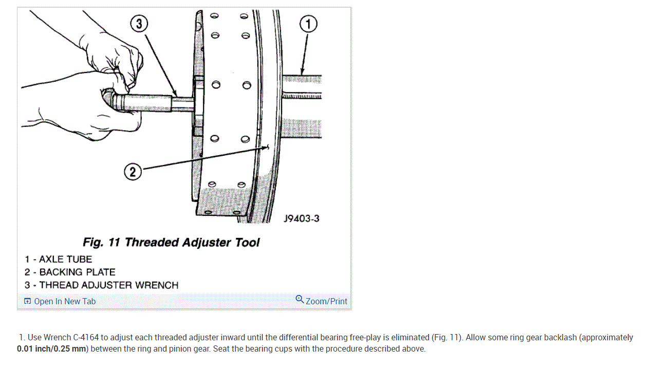 How Do I Adjust the Side of the Carrier Bearings After Replacing