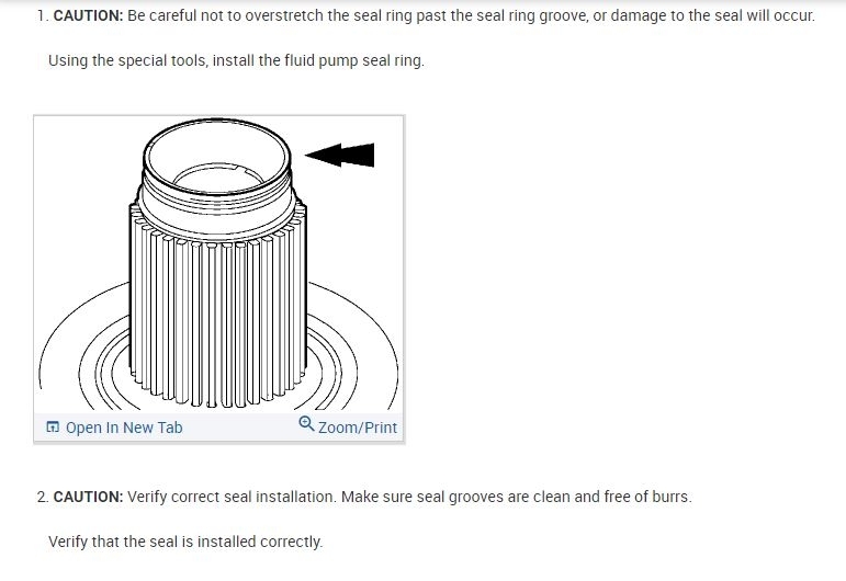 Transmission Seals I'm Putting a 2004 Transmission in a