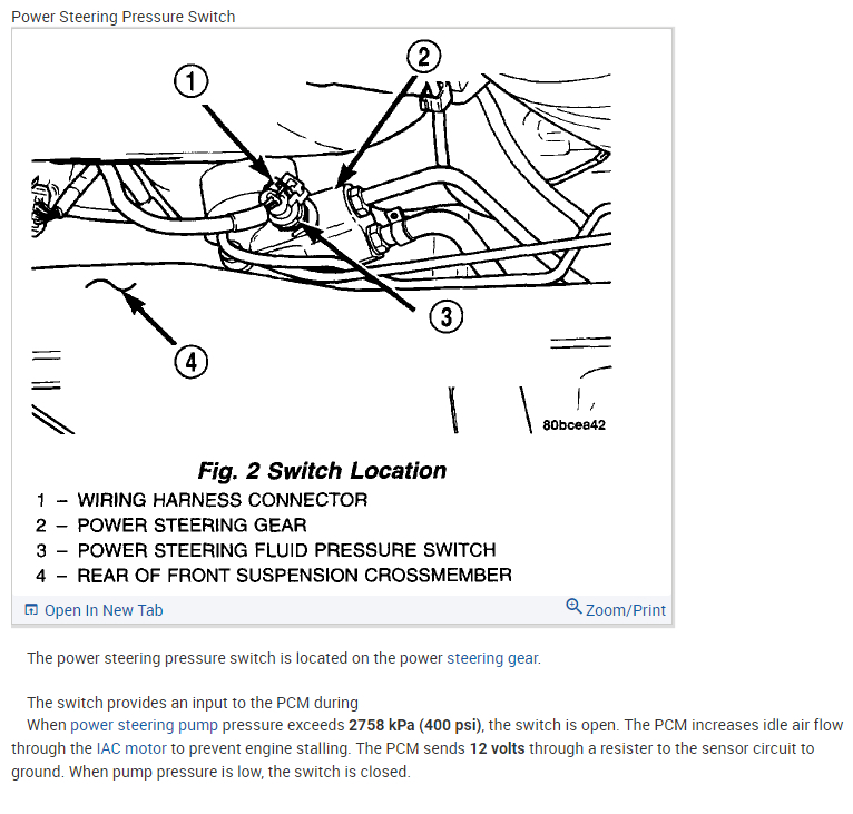 Rack and Pinion Was Repaired, and After That the Check Engine