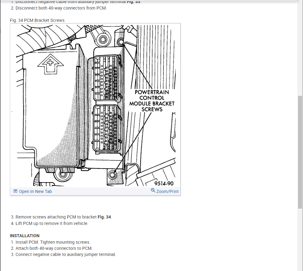 PCM Location Needed Where Is the PCM Located?
