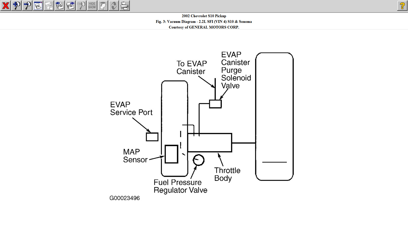 Vacuum System Diagram  Vacuum System Diagram For 2002