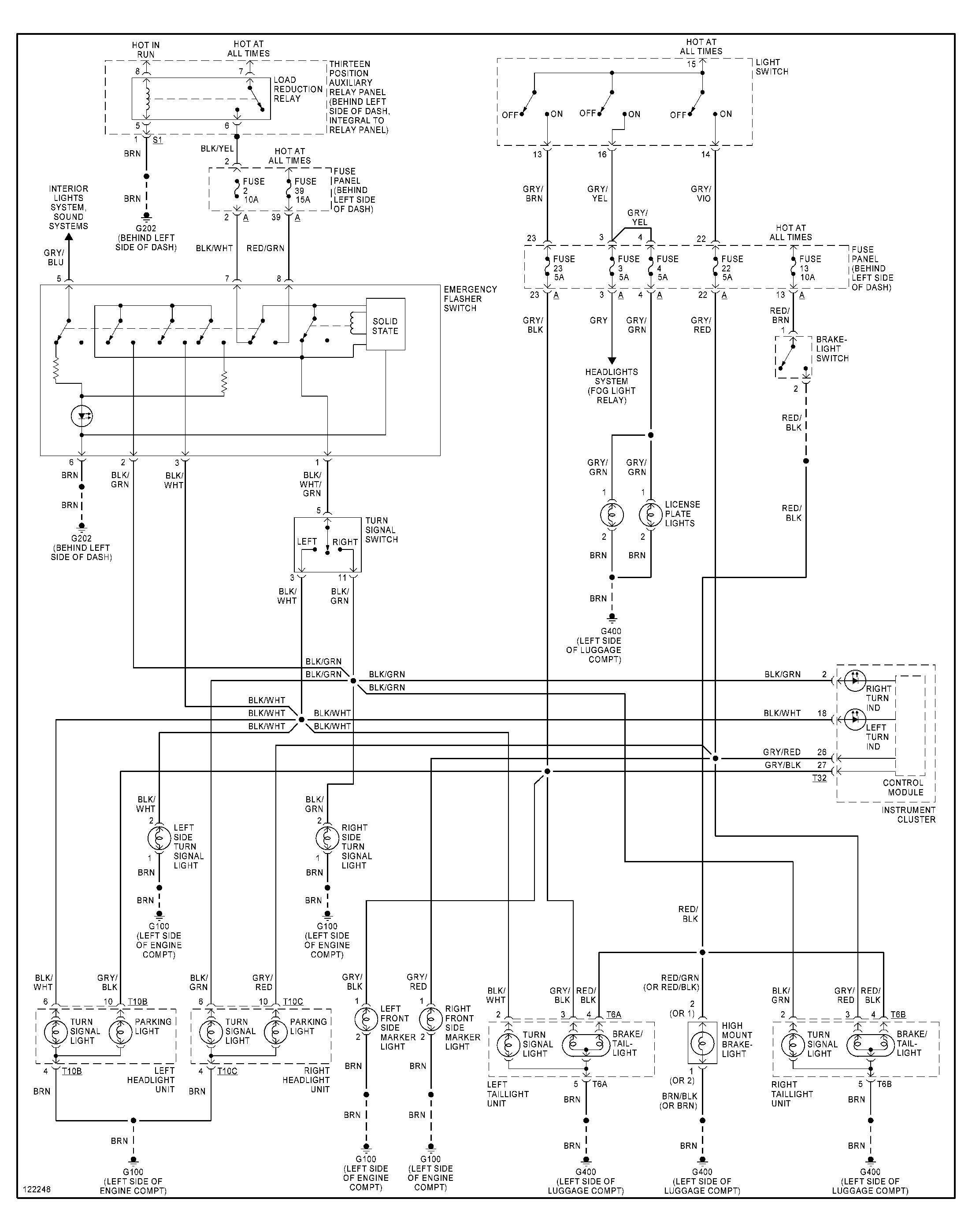 Turn Signals and Hazard Lights Dont Go On