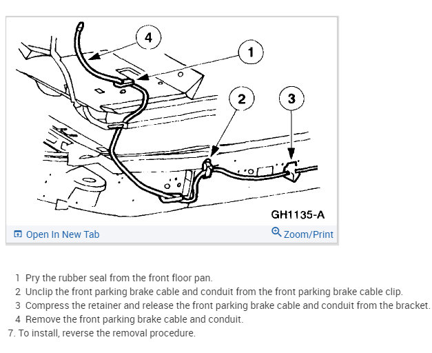 Parking Brake Adjustment I Cant Figure Out How to Tighten It and