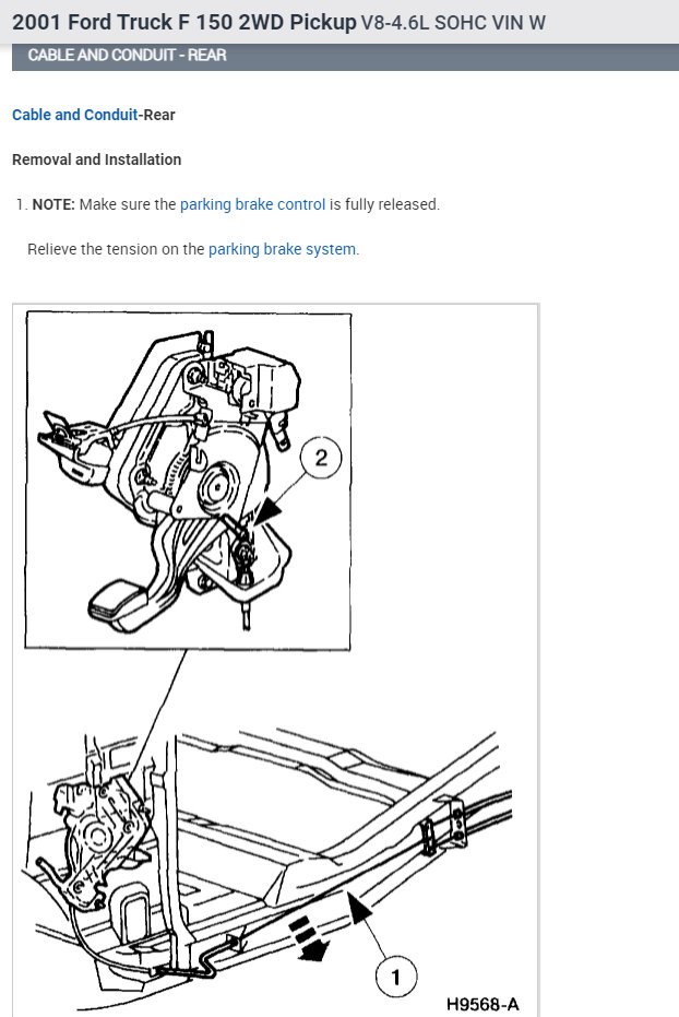 Parking Brake Adjustment I Cant Figure Out How to Tighten It and