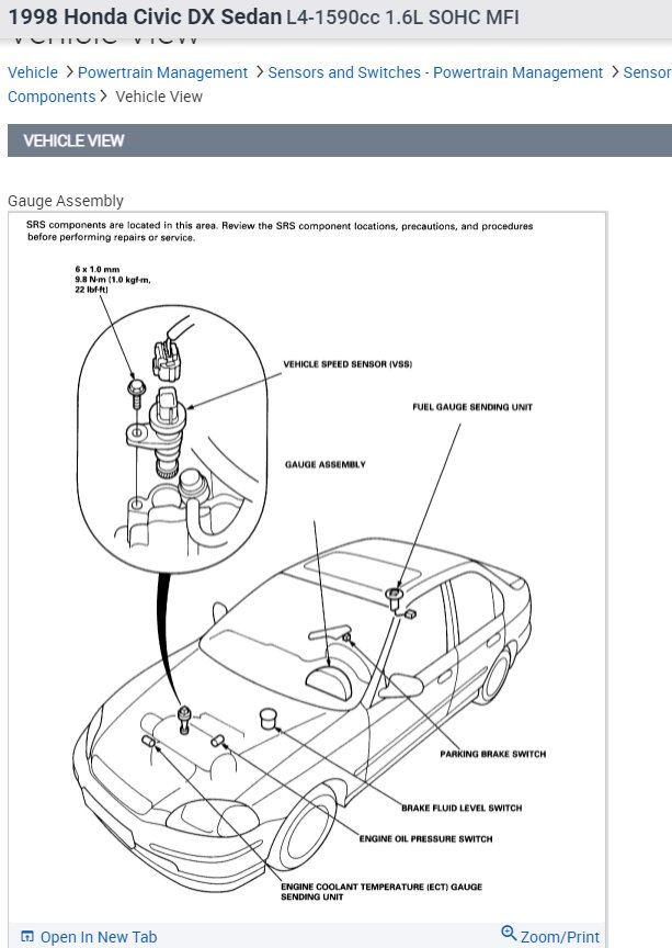 I Was Driving the Other Day When the Speedometer Dropped to 0