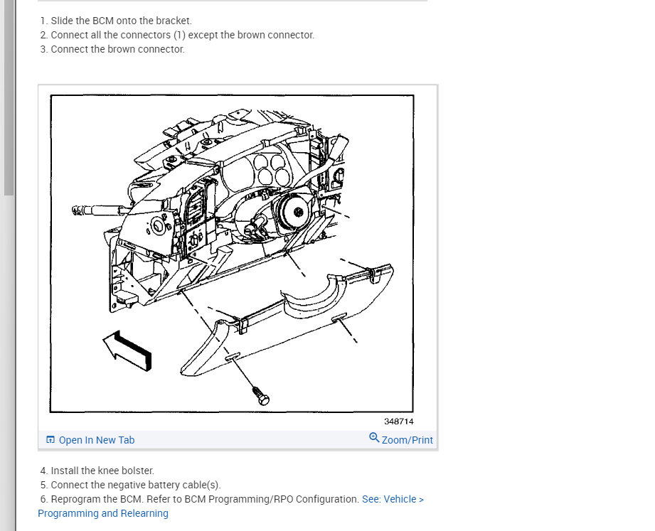 Installation of Body Control Module I Bought a New Body Control