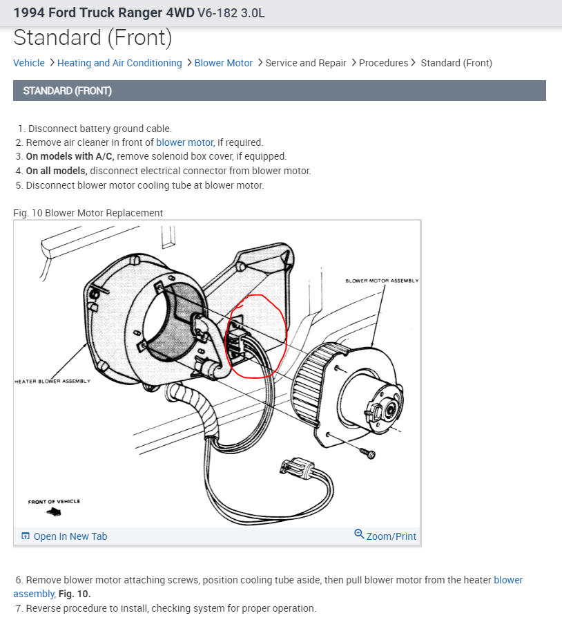 Blower Motor Resistor Blower Only Blows on High, Could the