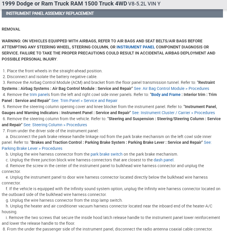 I Need a Picture Diagram on How to Replace Heater Core.
