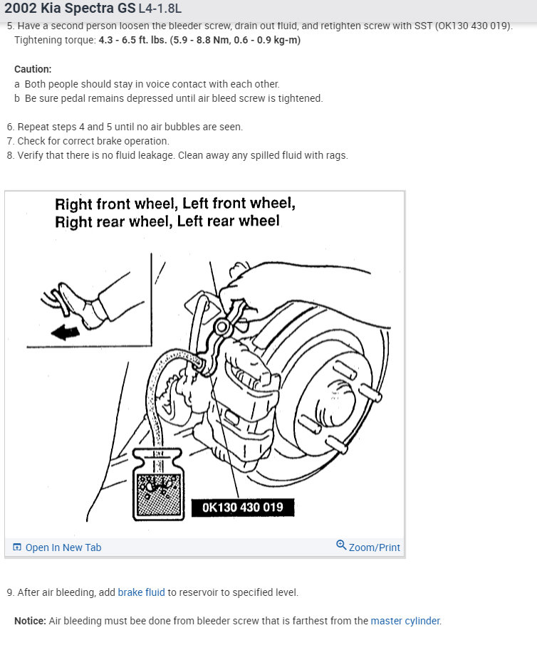 Proper Brake Bleeding Sequence What Is the Proper Brake Bleeding