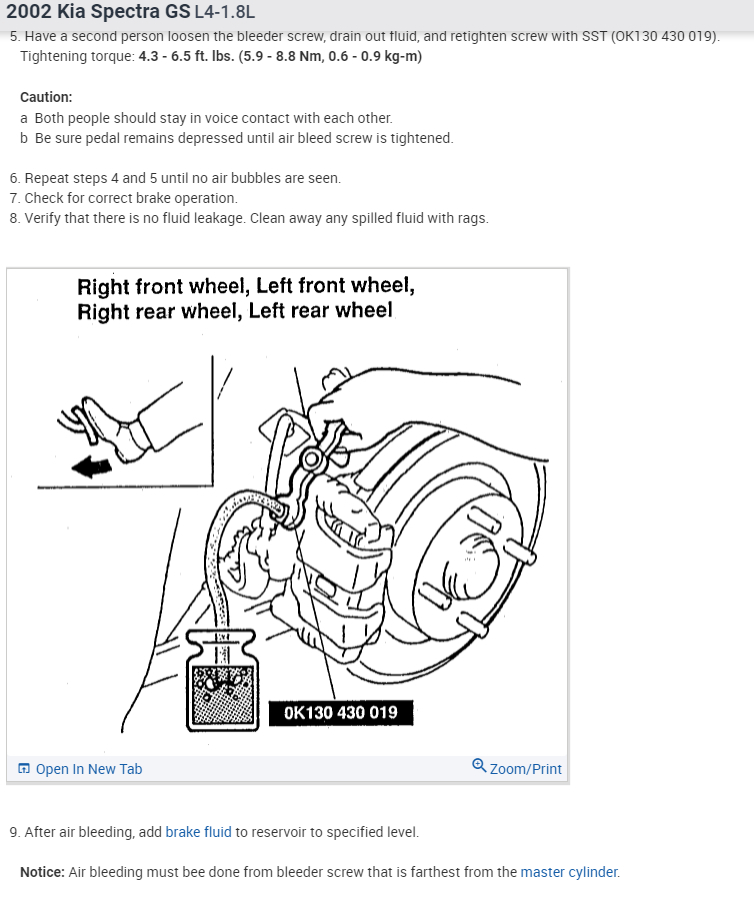 Proper Brake Bleeding Sequence What Is the Proper Brake Bleeding