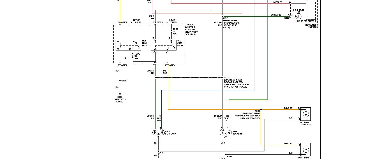 Headlight Diagram for 06 F150: Need the Headlight Wiring ... ford f 150 headlight wiring diagram 