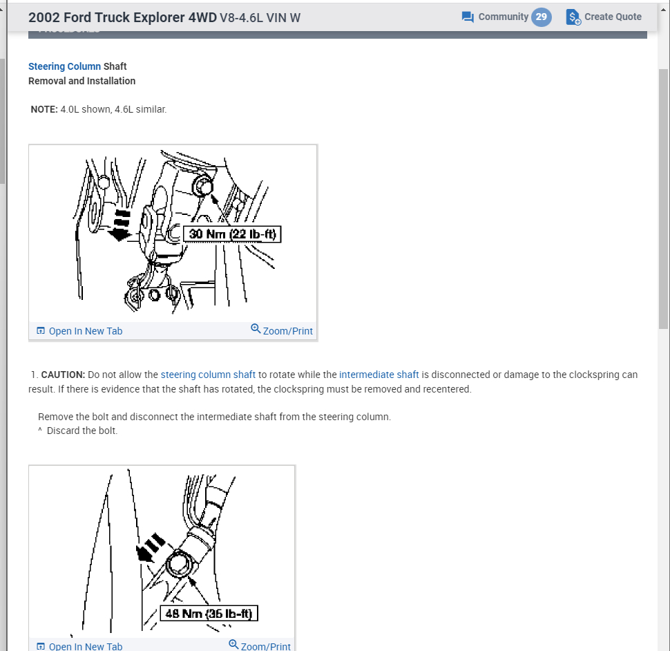 Steering Shaft/ Steering Shaft Ujoint Replacement Is It Possible...