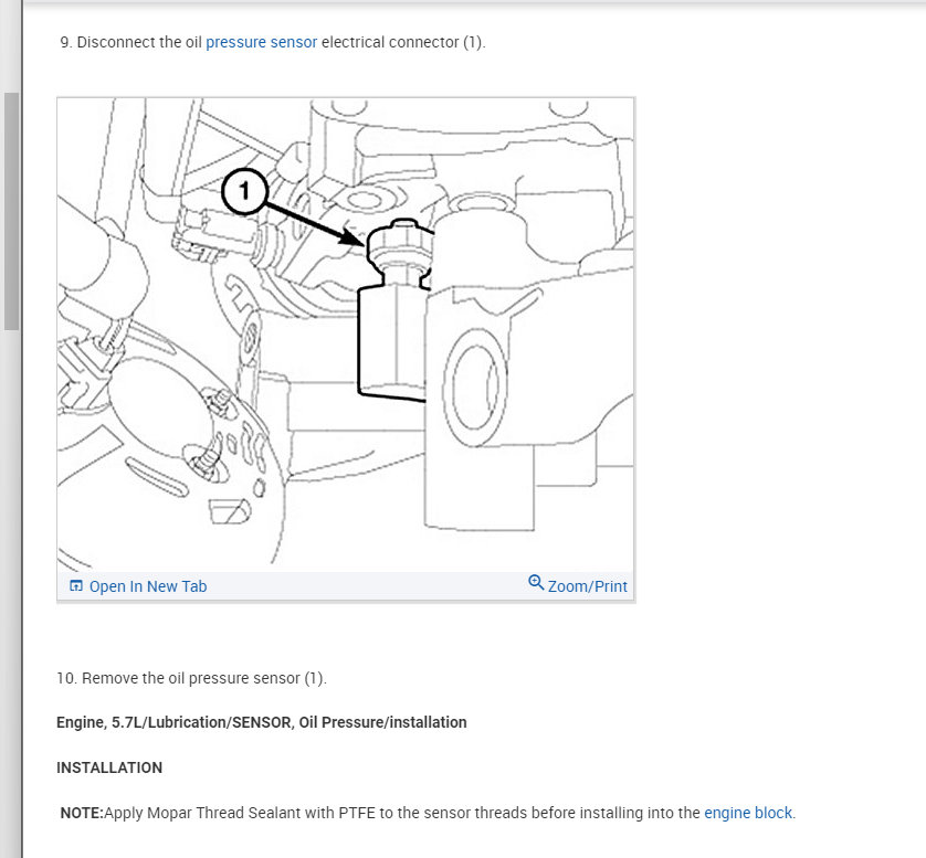 Where Is the Oil Pressure Sensor Located?