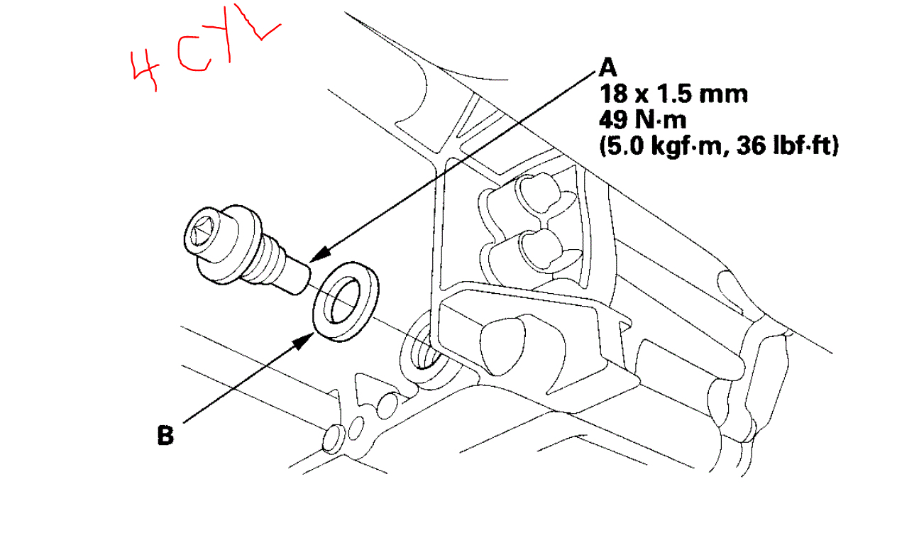 Transmission Drain Plug Leaking Fluid Fluid Is Leaking From Plug