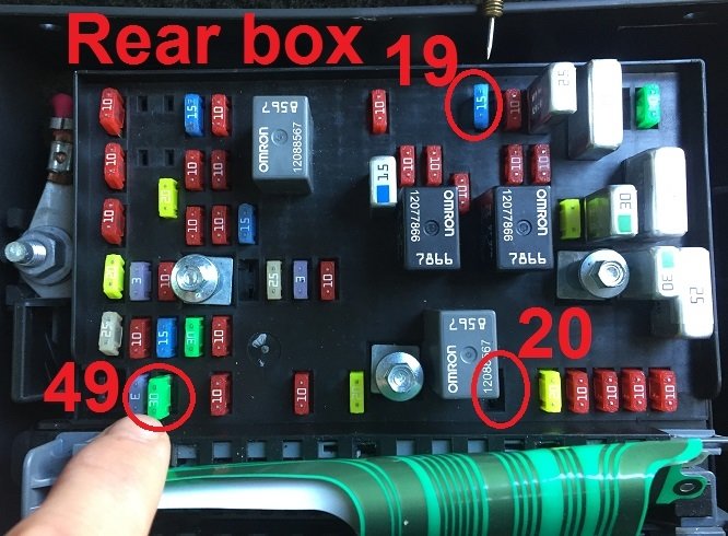 Fuse Box Front and Rear, Fuses: Envoy XUV Hi Guys, I Checked Fuses...