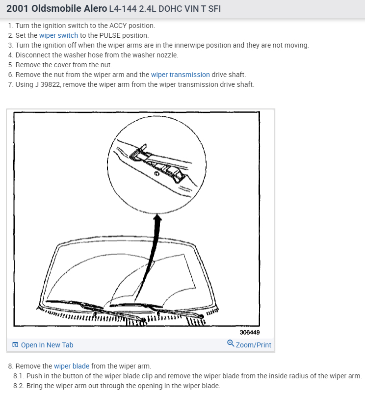 How to Reset Windshield Wiper Timing? the Arm That Is Connected