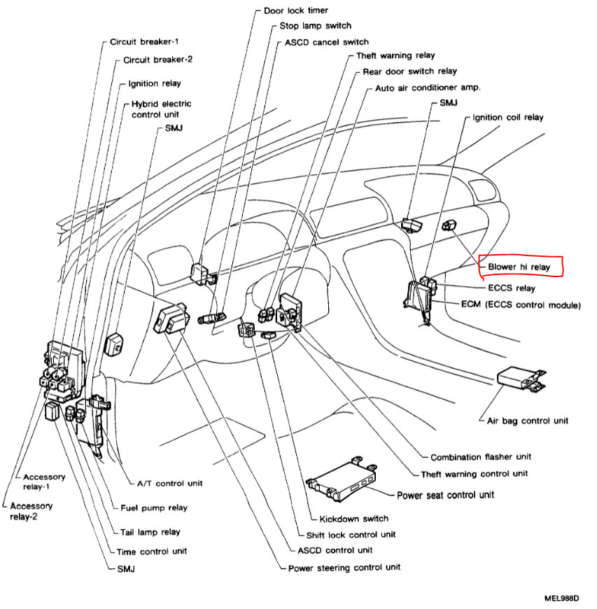 Blower Motor Relay My Blower Motor Will Not Come on I Am Trying