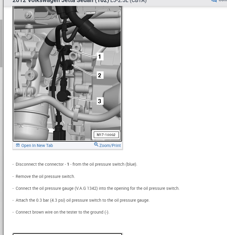 Oil Pressure Light Blinking Three Times and Turns Off