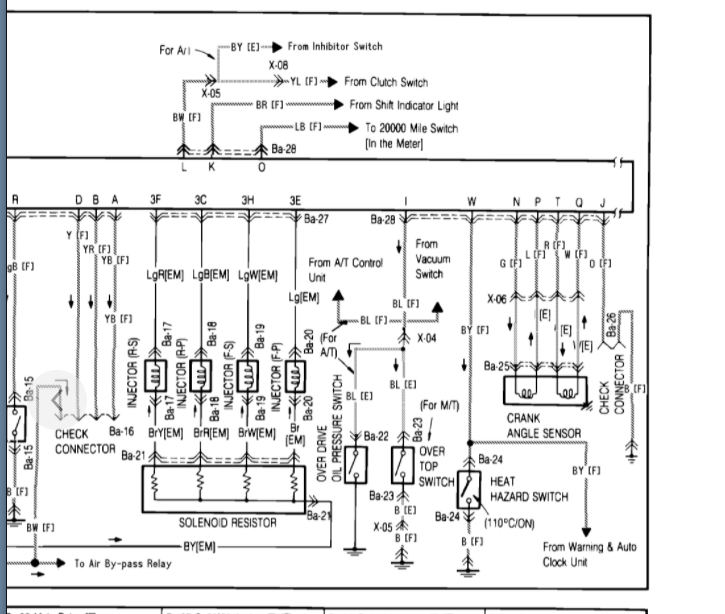 The Crank Angle Sensor Not Getting Power