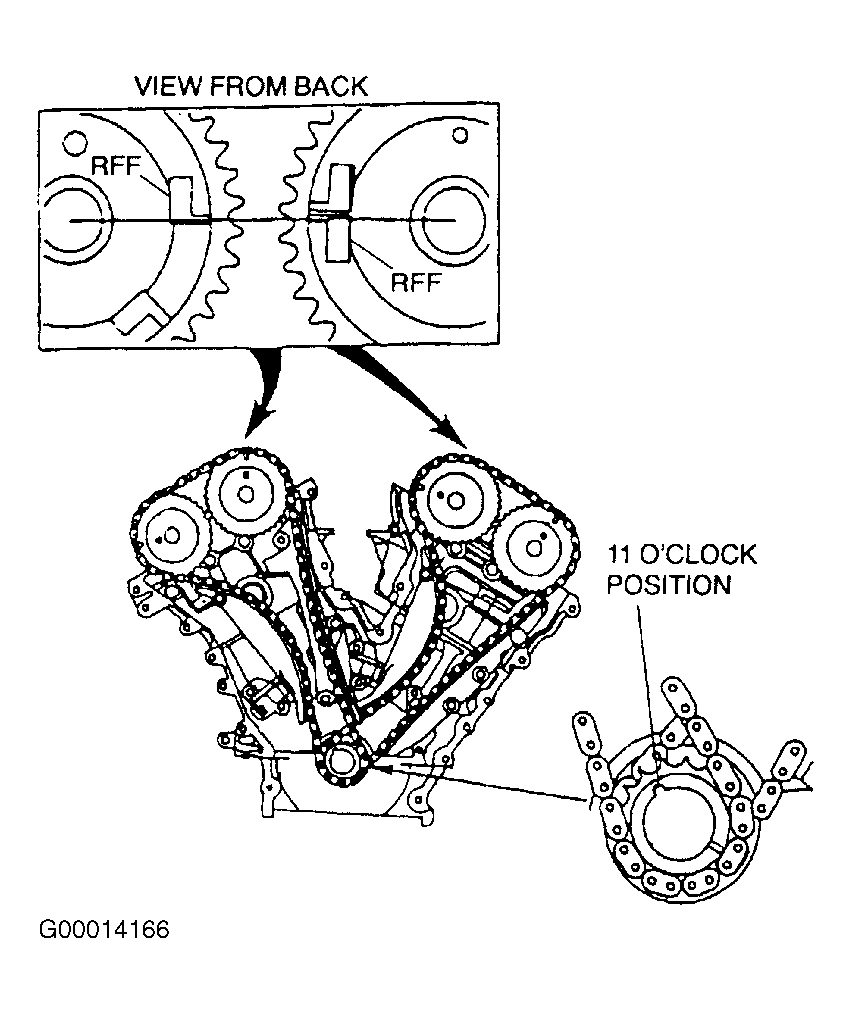 Mazda Mpv: 2000 Mazda Mpv V6 Timing Diagram