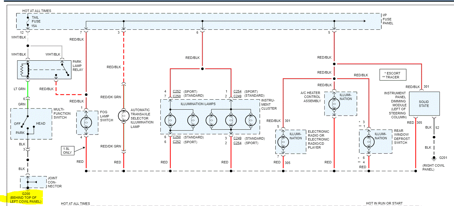 Dash Lights Not Working Dash Lights Not Working or Lamp Light.