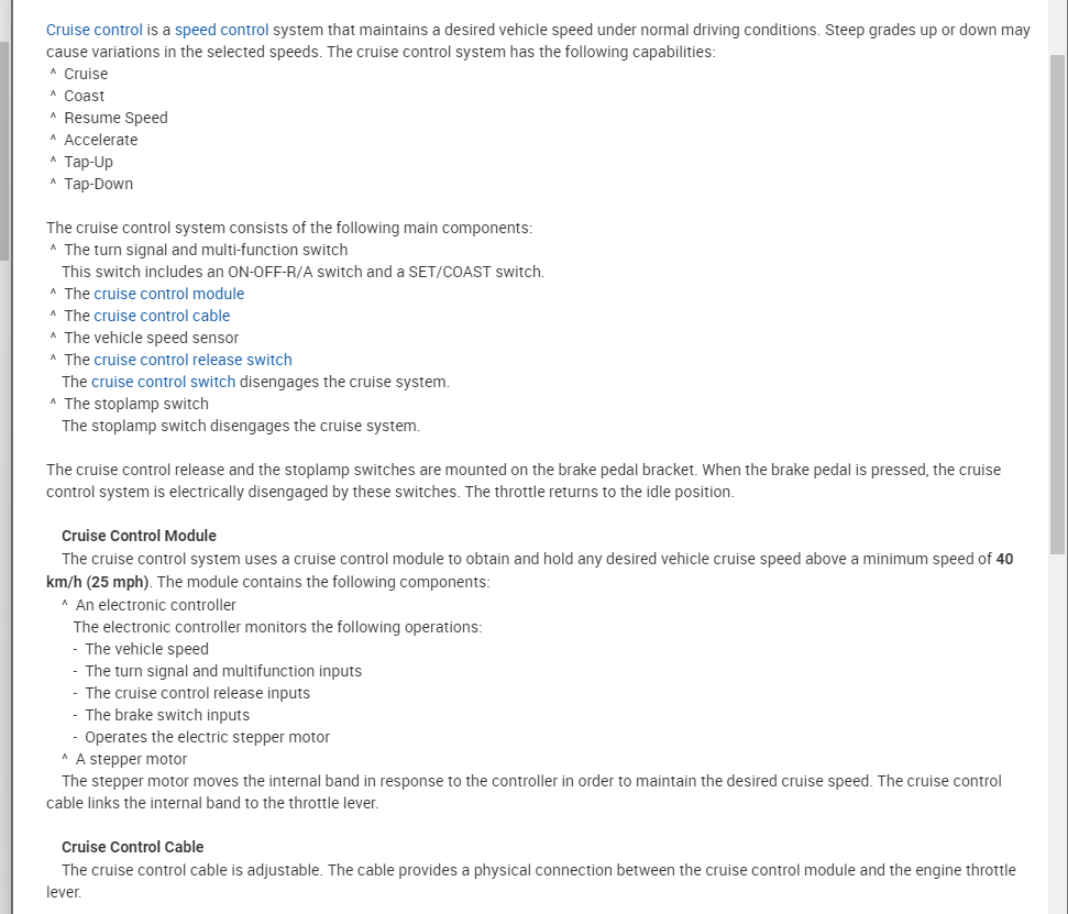 Cruise Control Stopped Working After Replacing the Master Cylinder
