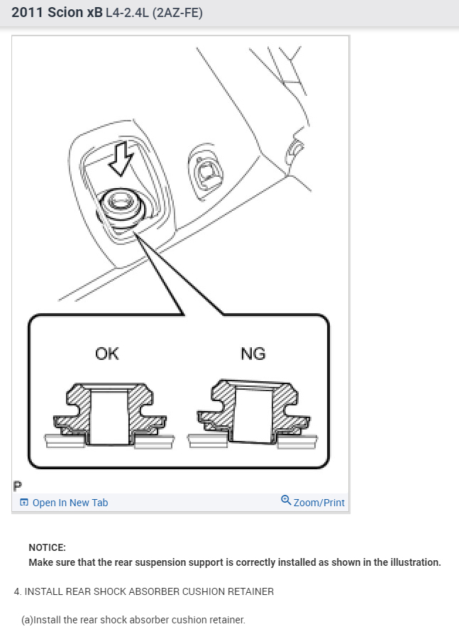 Procedures and Torque Specs for Replacing the Rear Shocks