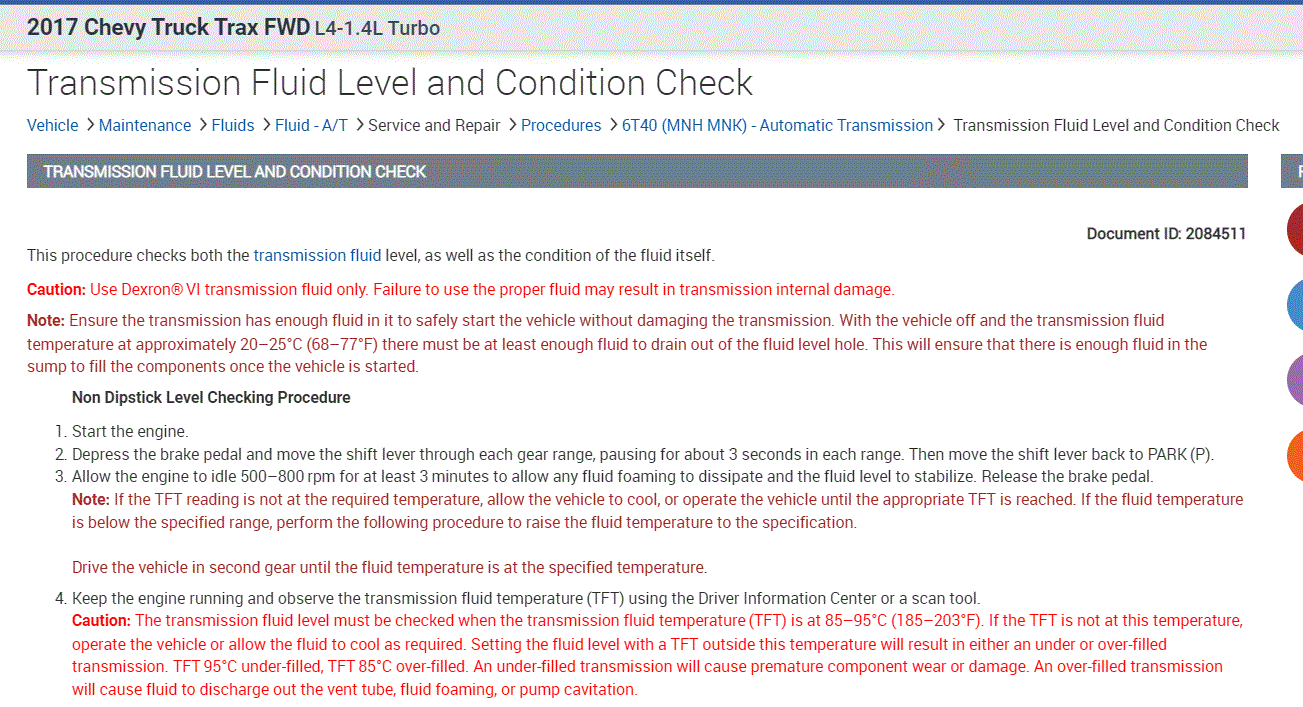 Transmission Not Shifting Properly 1. When Putting in Drive, It