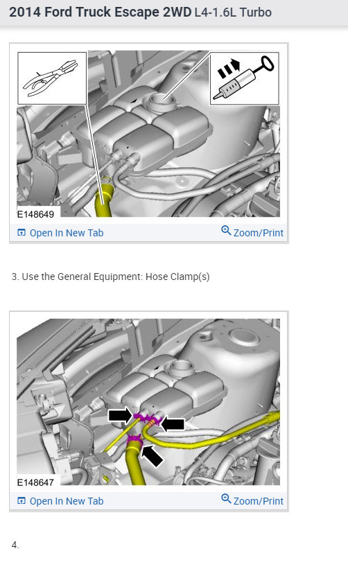 Coolant Reservoir Connector Broke One of the Connectors on the