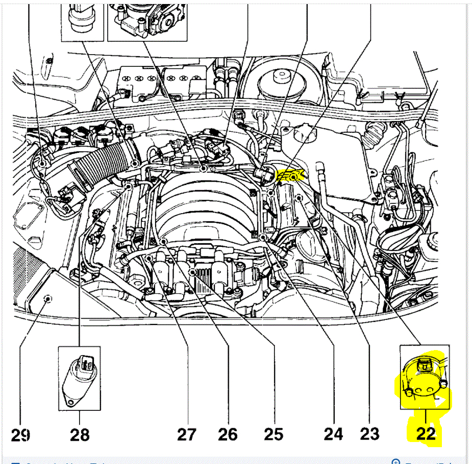 Code P0342, Camshaft Position Sensor Location Needed