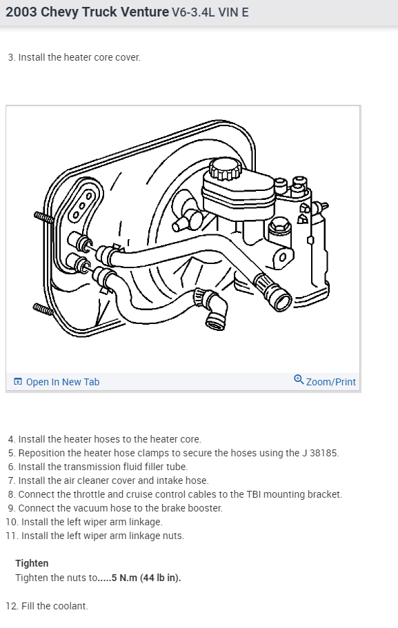 Where Do I Find Heater Core Replacement Instructions?
