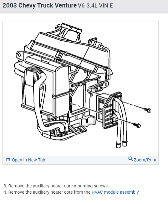 Where Do I Find Heater Core Replacement Instructions?