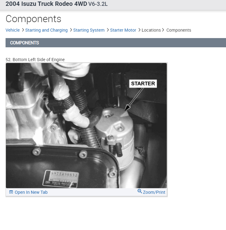 Starter Just Clicks Repeatedly Instead of Cranking Over?
