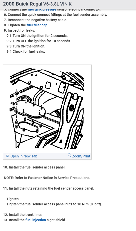 Fuel Sender Unit Location and Heater Wont Work Blowing Fuse