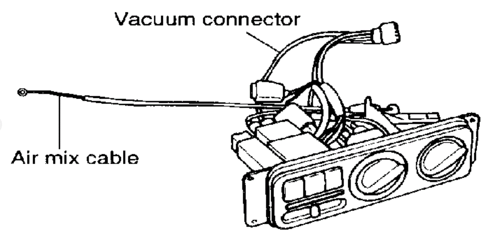 Blend Door Actuator Diagram