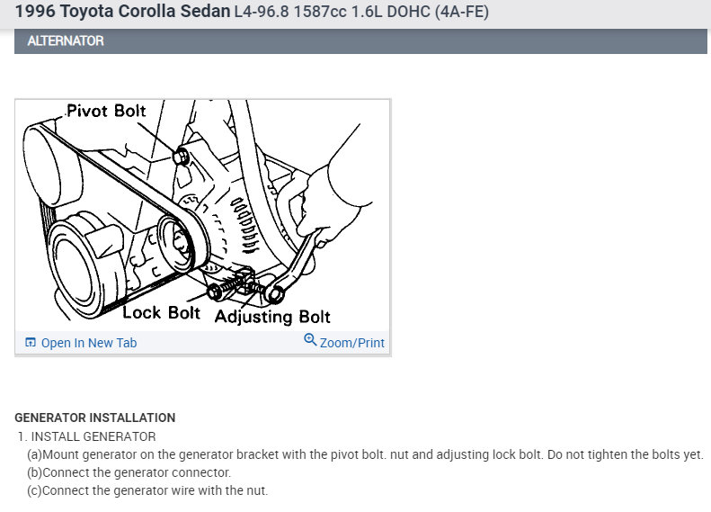 Replace Serpentine Belt I Need to Know How to Loosen to Replace